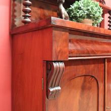 Load image into Gallery viewer, x SOLD Antique English Sideboard, Mahogany Chiffonier or Hall Cabinet Cupboard B11251