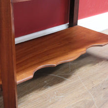 Load image into Gallery viewer, x SOLD Antique Walnut 2 Door China Cabinet, Hall Cupboard, Bookcase with Drawer to Base B10970