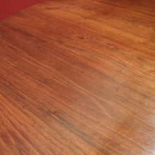 Load image into Gallery viewer, x SOLD Antique English Walnut 2 Leaf Extension Kitchen Dining Table - Telescopic Winder B11067