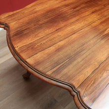 Load image into Gallery viewer, x SOLD Antique French Rosewood Dining Table, Gilt Brass Trim Kitchen Table Centre Table B10649