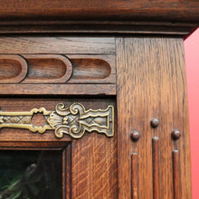 Load image into Gallery viewer, x SOLD Antique French China Cabinet, French Oak and Glass Display Cabinet Bookcase B10295
