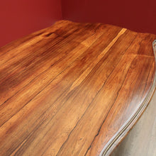 Load image into Gallery viewer, x SOLD Antique French Rosewood Dining Table, Gilt Brass Trim Kitchen Table Centre Table B10649