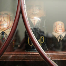 Load image into Gallery viewer, x SOLD Antique English Mahogany Bookcase, 2 Section Bookcase with Cabinet Below. B10383