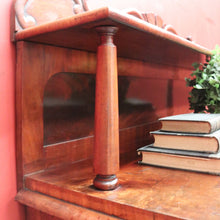Load image into Gallery viewer, x SOLD Antique English Mahogany Secretaire Sideboard, 6 Drawer Office Desk Chiffonier B11037