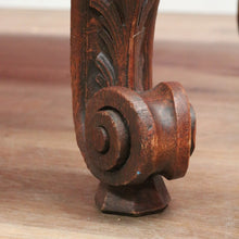 Load image into Gallery viewer, x SOLD Antique French Oak Two Leaf Dining or Kitchen Table, parquetry Table Top B11226