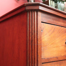 Load image into Gallery viewer, x SOLD Andrew Lenehan, Antique Australian Cedar Chest of Drawers Hall Cabinet Cupboard. B10441