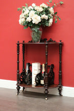 Load image into Gallery viewer, x SOLD Antique Music Canterbury, English Burr Walnut Book Stand, Magazine Holder Rack. B8737