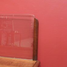 Load image into Gallery viewer, x SOLD Antique Glass Back Banker's Desk or Banker's Table, Australian Maple Office Desk B10790