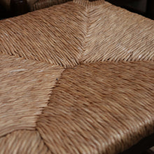 Load image into Gallery viewer, x SOLD Set of Six Antique French Dining Chairs, or Six Kitchen Chairs with Rush Seats B10945