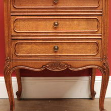 Load image into Gallery viewer, x SOLD Antique French Chest of Drawers 3 Drawer Lamp Table, Bedside Cabinet Side Table B10686