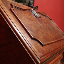 Load image into Gallery viewer, x SOLD Antique French Writing Bureau, Walnut and Burr Walnut Desk Office Desk Bureau. B10337