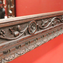 Load image into Gallery viewer, x SOLD Mirror, Antique French Brittany Wall Mirror, Vanity Hall Mirror in Oak Timbers B10543