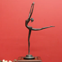Load image into Gallery viewer, Vintage French Ballerina, Bronze and Marble Statue
