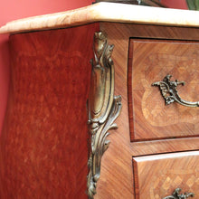 Load image into Gallery viewer, x SOLD Antique French Chest of Drawers, French Walnut, Marble Hall Cabinet Foyer Table B10549