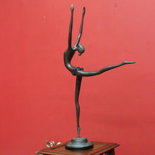 Load image into Gallery viewer, x SOLD Vintage French Ballerina, Bronze and Marble Statue B10545