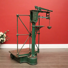 Load image into Gallery viewer, x SOLD Antique Railway Luggage Scales, Bowrey Bros Brothers Sydney Antique Scales. B10291
