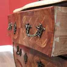 Load image into Gallery viewer, x SOLD Antique French Chest of Drawers, French Walnut, Marble Hall Cabinet Foyer Table B10549