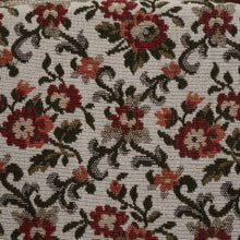 Load image into Gallery viewer, x SOLD Pair of Antique French Chairs, Armchairs, Walnut Gilt Frame Rust Amber Flowers B11187