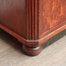 Load image into Gallery viewer, x SOLD Andrew Lenehan, Antique Australian Cedar Chest of Drawers Hall Cabinet Cupboard. B10441