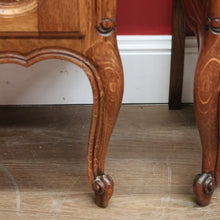 Load image into Gallery viewer, A pair of French Oak Lamp Tables, Side Tables, Bedside Tables. Two hall Cabinets B10920