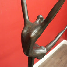 Load image into Gallery viewer, x SOLD Vintage French Ballerina, Bronze and Marble Statue B10545