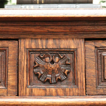 Load image into Gallery viewer, x SOLD - Antique French Sideboard, 2 Height China Cabinet Bookcases Oak Buffet, Cabinet B10542