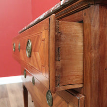 Load image into Gallery viewer, x SOLD Antique French Hall Cupboard, Hall Chest, Marble Top Chest of Drawers, Cabinet B11010