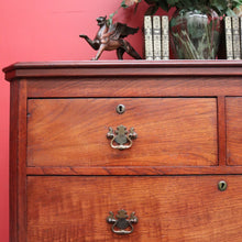Load image into Gallery viewer, x SOLD Andrew Lenehan, Antique Australian Cedar Chest of Drawers Hall Cabinet Cupboard. B10441