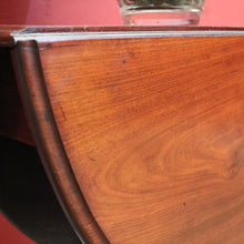 Load image into Gallery viewer, x SOLD Antique English Lamp Table, Twist Top Drop Leaf or Drop Side Sofa Hall Table. B11287