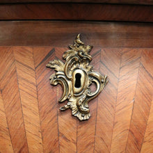 Load image into Gallery viewer, x SOLD Antique French Chest of Drawers, Marble Top Hall Table with 2 Sunray Drawers B11198