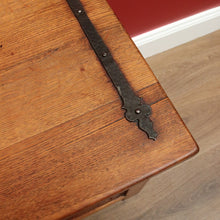Load image into Gallery viewer, x SOLD Antique Vintage French Trunk, Church Theme Chest or Blanket Box, Toy Show Box B10631