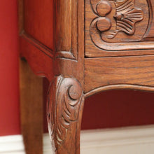 Load image into Gallery viewer, x SOLD Vintage French Oak Chest of Drawers, Hall Cabinet Bedside Table, Foyer Cupboard B10199