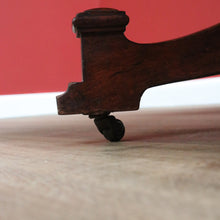 Load image into Gallery viewer, x SOLD Antique English Victorian Mahogany Supper Dining Table on Single Pedestal Tri Leg Base B10713