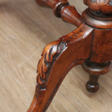 Load image into Gallery viewer, x SOLD Antique English Mahogany Sewing Table, Lamp or Side Table, Sliding Drawer Table B10972