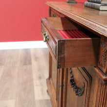 Load image into Gallery viewer, x SOLD - Antique French Sideboard, 2 Height China Cabinet Bookcases Oak Buffet, Cabinet B10542