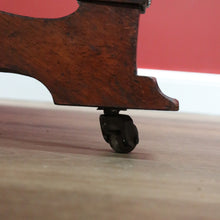 Load image into Gallery viewer, x SOLD Antique English Victorian Mahogany Supper Dining Table on Single Pedestal Tri Leg Base B10713