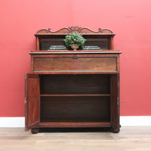 Load image into Gallery viewer, x SOLD Antique English Mahogany Secretaire Sideboard, 6 Drawer Office Desk Chiffonier B11037