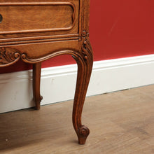 Load image into Gallery viewer, x SOLD Antique French Chest of Drawers 3 Drawer Lamp Table, Bedside Cabinet Side Table B10686