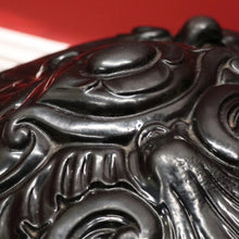 Load image into Gallery viewer, Antique French Cast Iron Coal Scuttle, Magazine Rack or Holder, Kindling Box B10736