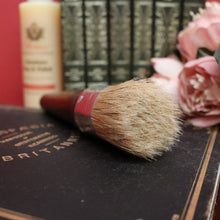 Load image into Gallery viewer, 20cm Natural Bristle with Timber Handle and Metal Ferrule Wax and Polish Brush