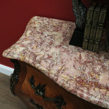 Load image into Gallery viewer, x SOLD Antique French Chest of Drawers, Marble Top Hall Cabinet Sideboard with 2 Drawer B10553