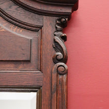 Load image into Gallery viewer, x SOLD Antique French Oak Bevelled Mirror, Hall Mirror, Dressing Mirror, Mantel Mirror B10585