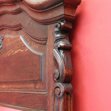 Load image into Gallery viewer, x SOLD Antique French Oak Bevelled Mirror, Hall Mirror, Dressing Mirror, Mantel Mirror B10585
