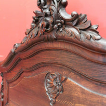Load image into Gallery viewer, x SOLD Antique French Oak Bevelled Mirror, Hall Mirror, Dressing Mirror, Mantel Mirror B10585