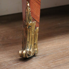 Load image into Gallery viewer, x SOLD Antique French Chest of Drawers, Marble Top Hall Table with 2 Sunray Drawers B11198