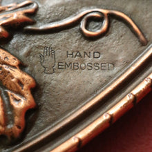 Load image into Gallery viewer, x SOLD Large Copper Hanging Plaque Of Christ, 3D Copper Religious Home Blessing Plate B10819