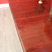 Load image into Gallery viewer, x SOLD Antique French Mahogany Dining Table, Kitchen Table with 3 Extension Leaves. B9874
