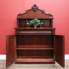 Load image into Gallery viewer, x SOLD Antique English Sideboard, Mahogany Chiffonier or Hall Cabinet Cupboard B11251