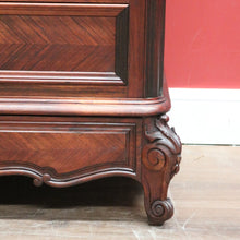 Load image into Gallery viewer, x SOLD Antique French Chest of Drawers, French Rosewood, Marble Mirror Chest of Drawers B11095