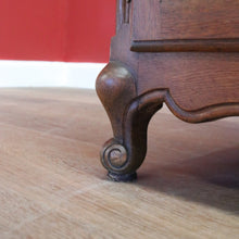 Load image into Gallery viewer, x SOLD Antique French Oak Desk, Office Desk, Free Standing Twin Pedestal Desk B10909